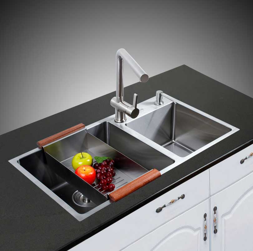Chậu rửa inox 304 đôi