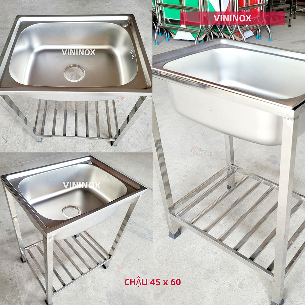 Chậu rửa chén inox 304 đa năng