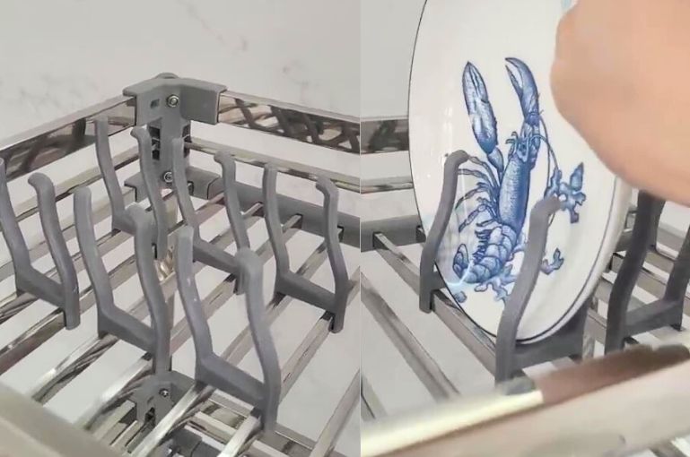 Sử dụng giá cài đựng đĩa