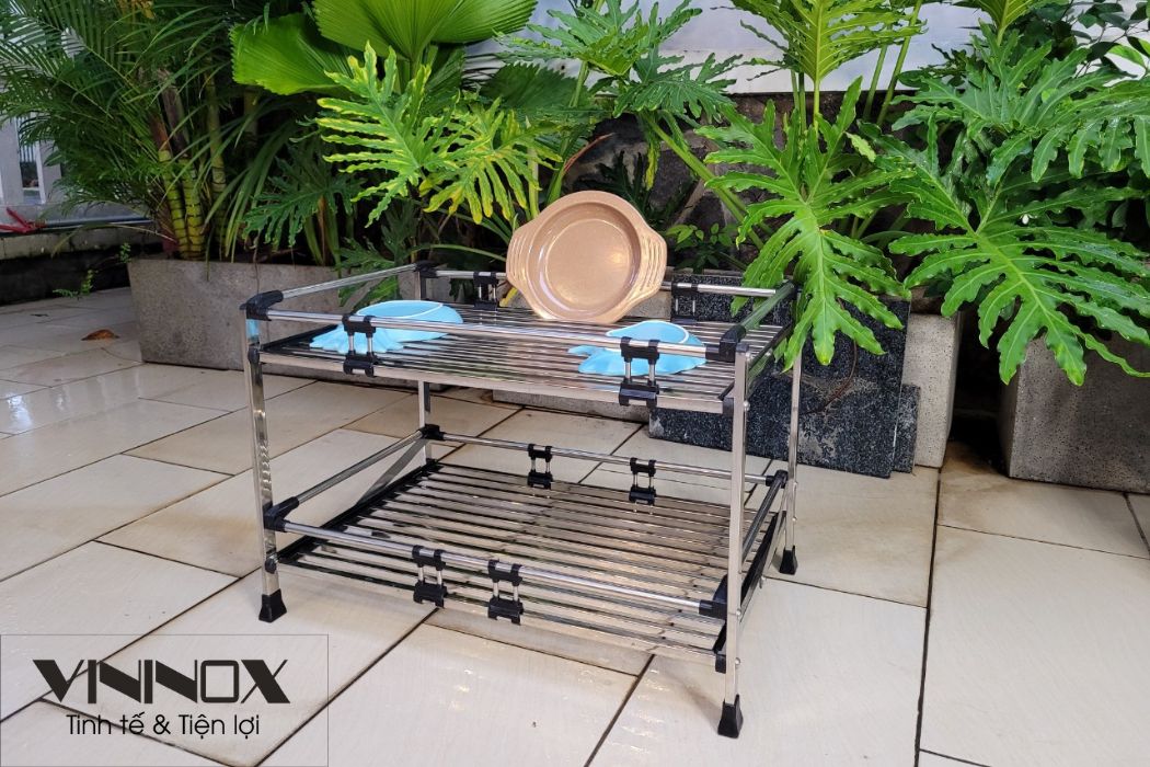 Kệ chén inox - Đồ gia dụng inox