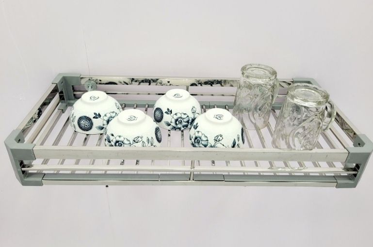 Kệ bếp inox lắp ráp treo tường