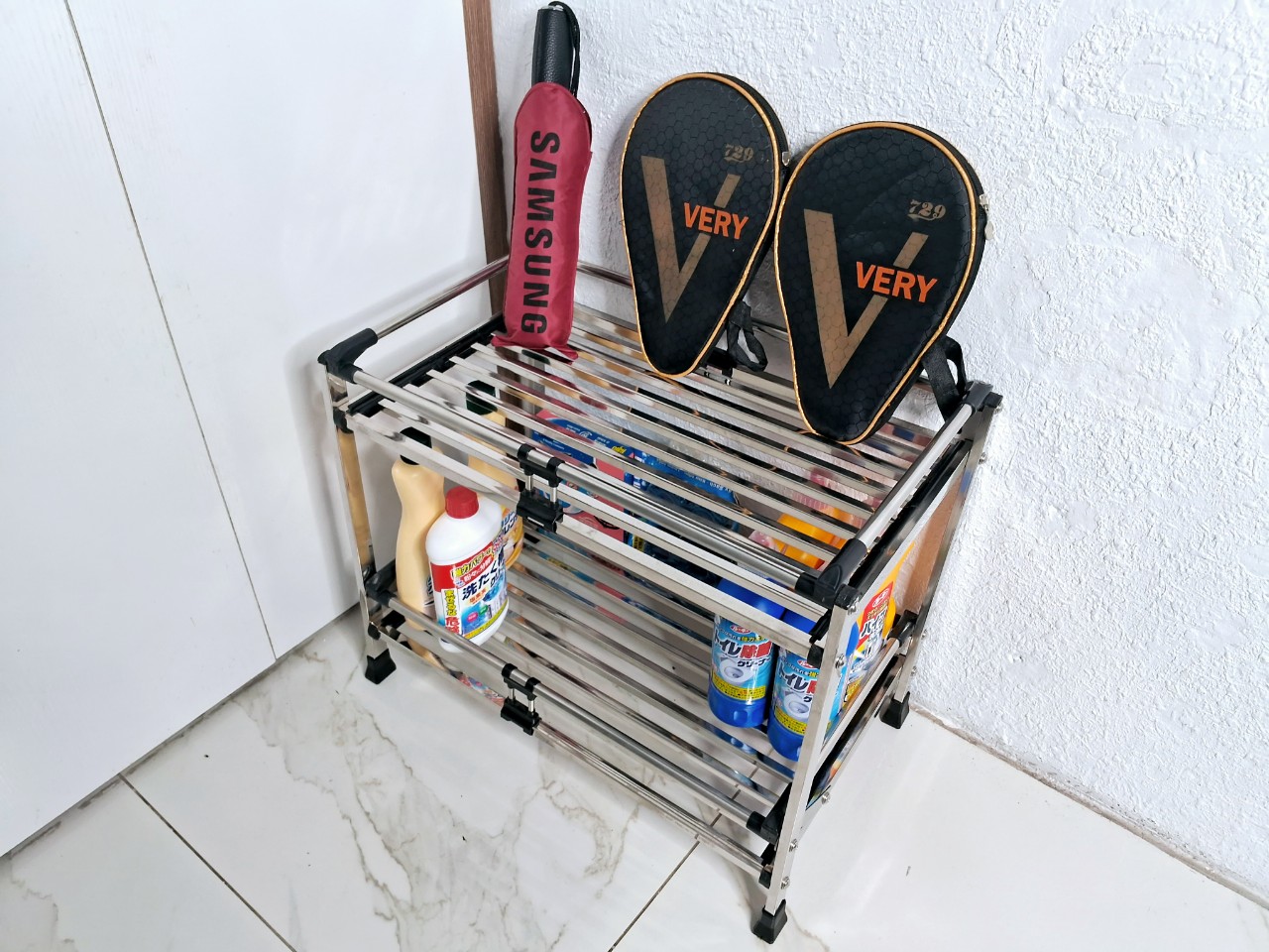 Kệ chén inox lắp ráp Vininox