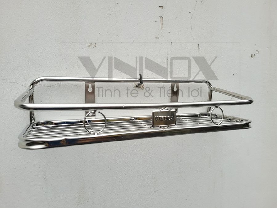 Kệ gia vị inox treo tường