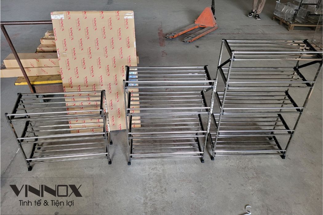 Kệ giày inox Vininox