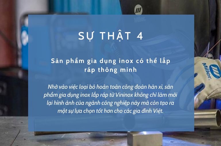 Sự thật về sản xuất gia dụng inox